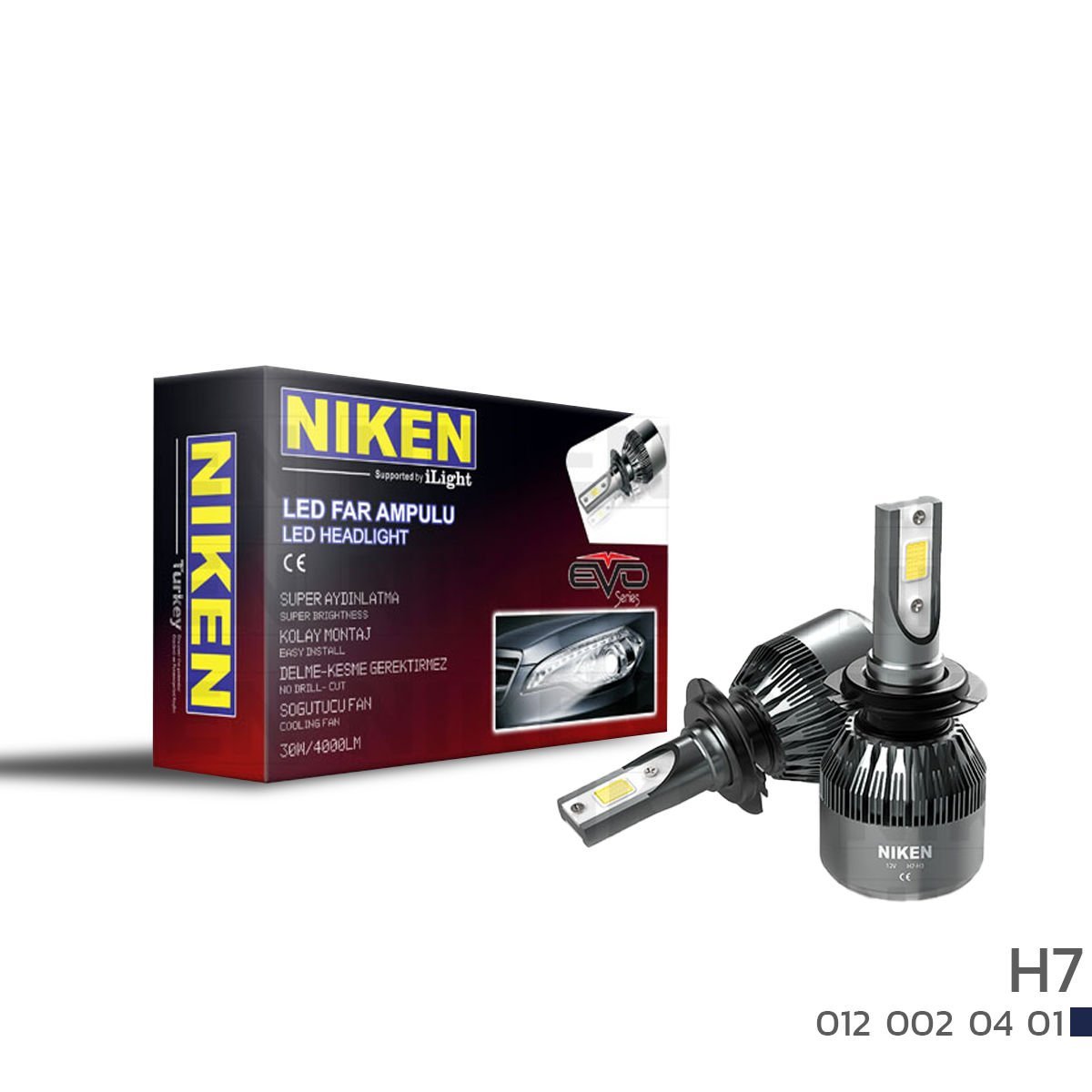 Niken Led Xenon Evo Serisi H7