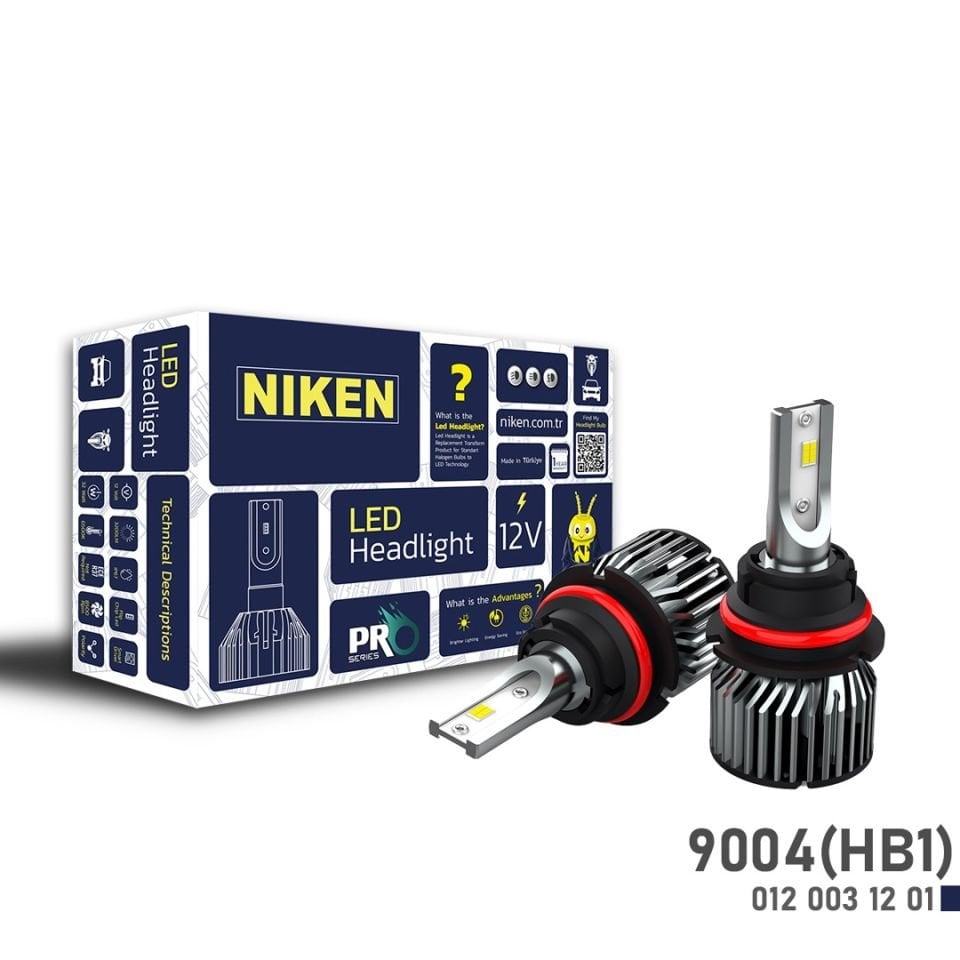 Niken HB1 9004 Led Xenon Pro Serisi 6400 Lümen 6500K 32W