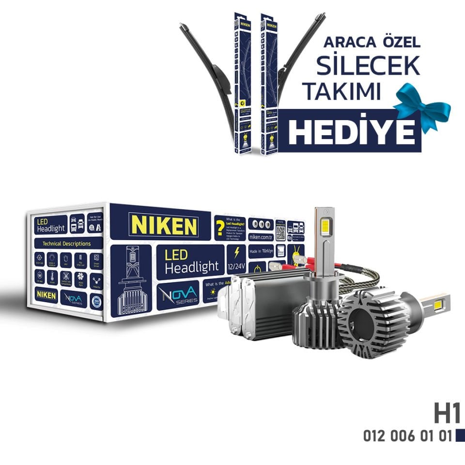 Niken Led Xenon Nova Serisi H1 (90W)