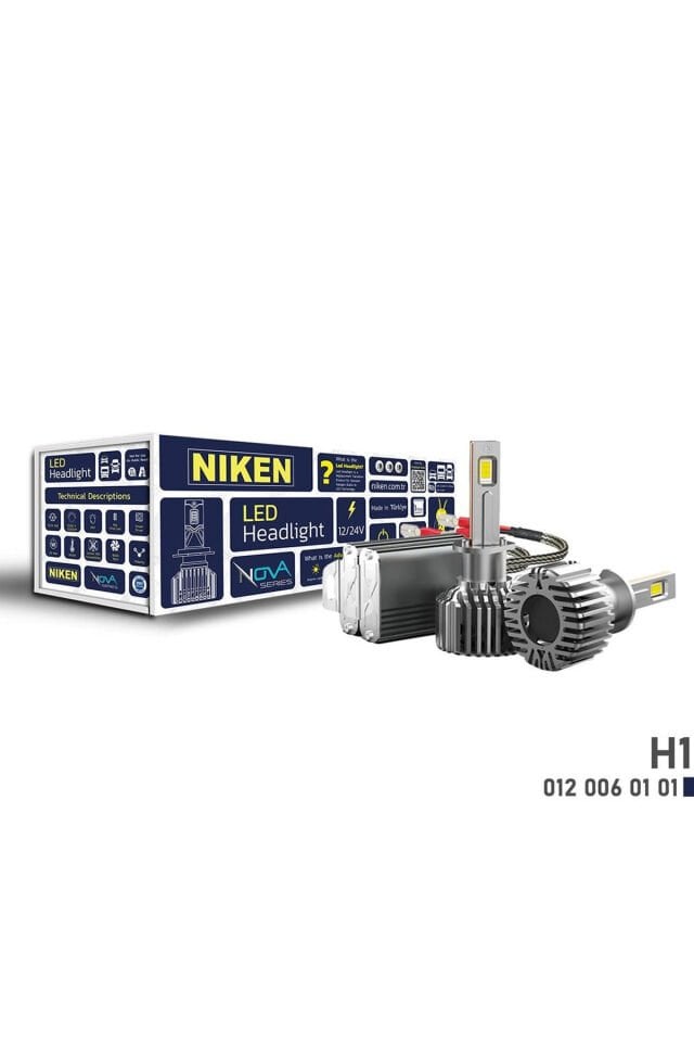 Niken H1 Led Xenon Nova Serisi 90W 12000 Lümen 6500K 12V-24V