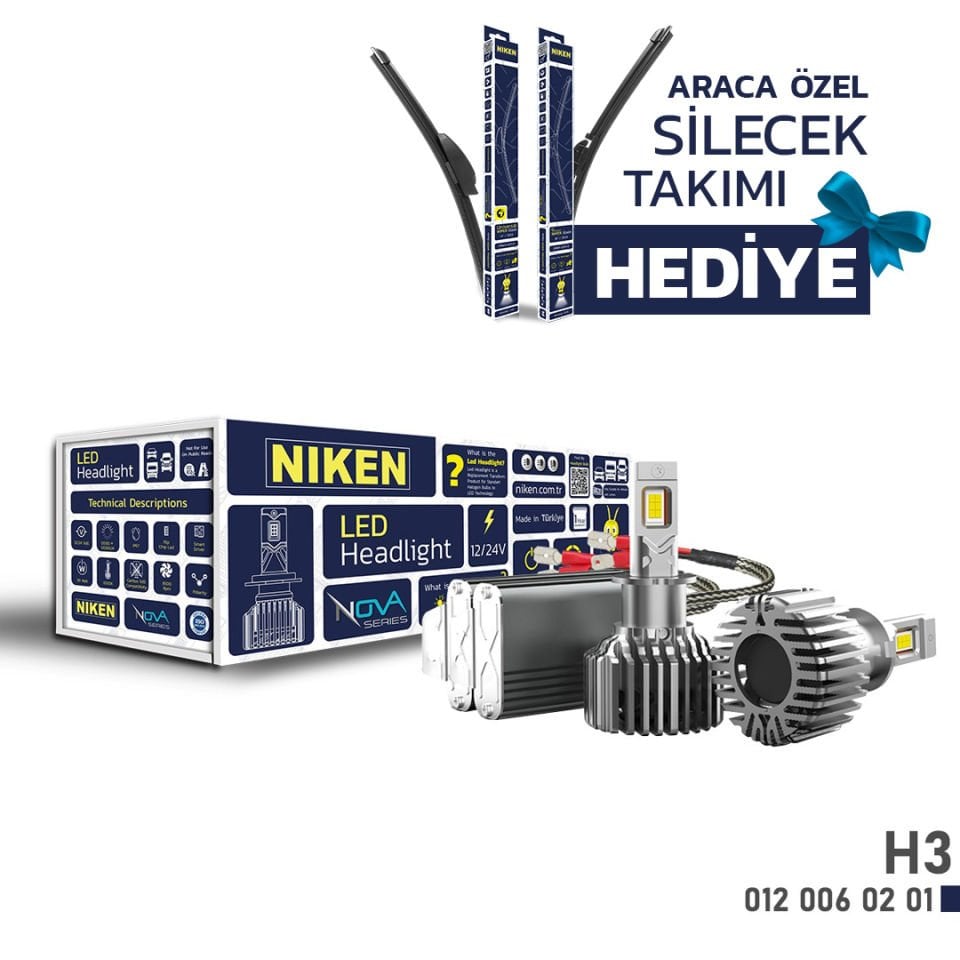 Niken Led Xenon Nova Serisi H3 (90W)