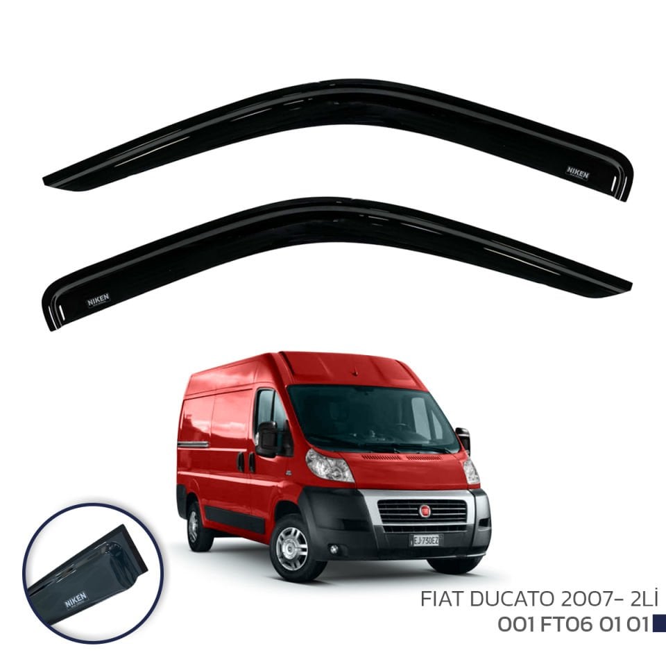 Niken Fiat Ducato Cam Rüzgarlığı 2007- Sonrası 2'Li