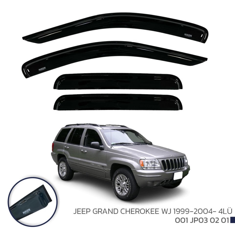 Jeep Grand Cherokee Wj 1999-2004 Cam Rüzgarlığı