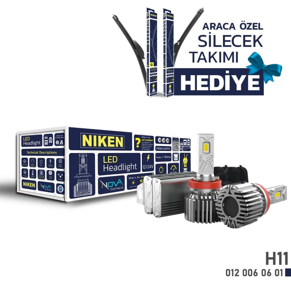 Niken H11 Led Xenon Nova Serisi 90W