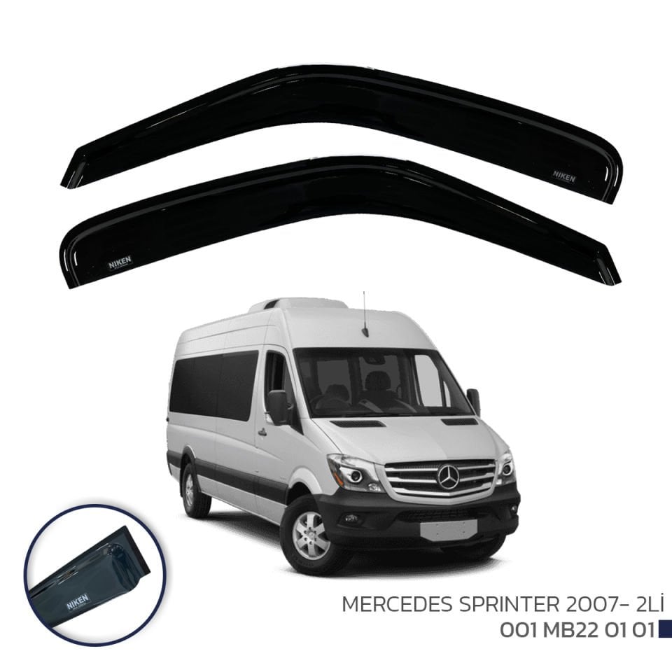 Niken Mercedes Sprinter Cam Rüzgarlığı 2007- Sonrası 2'Li