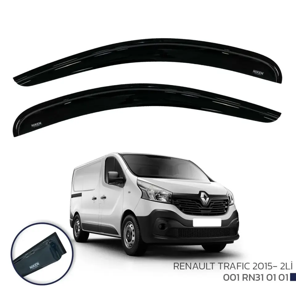 Niken Renault Trafic Cam Rüzgarlığı 2015- Sonrası 2'Li