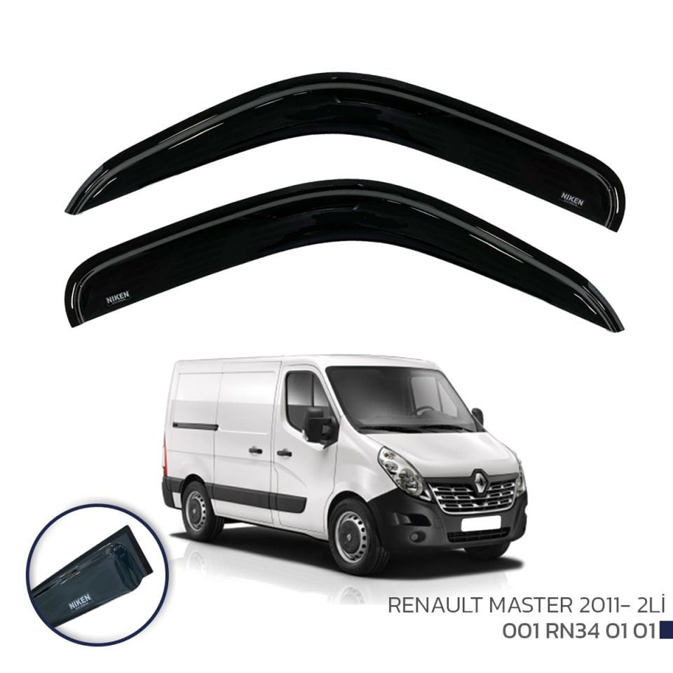 Renault Master 2011- Cam Rüzgarlığı 2Li
