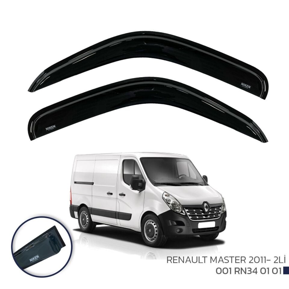 Niken Renault Master Cam Rüzgarlığı 2011- Sonrası 2'Li