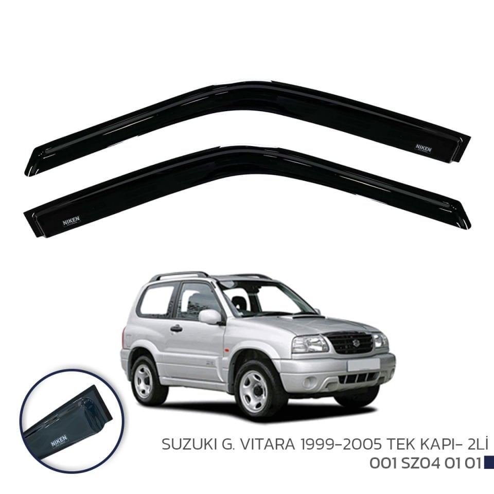 Niken Suzuki Grand Vitara Cam Rüzgarlığı 1999-2005 Arası 2'Li