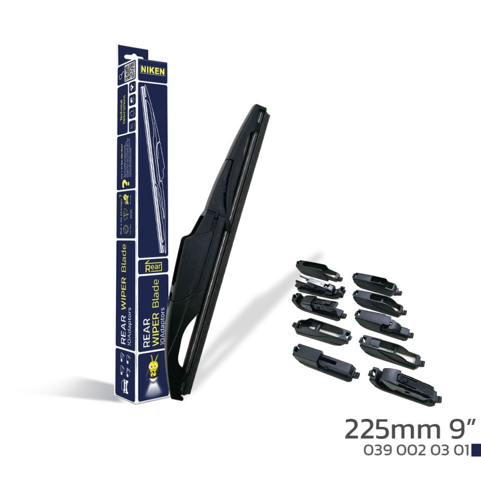 Niken 9 inc 10 Aparatlı Arka Silecek Süpürgesi 225 mm