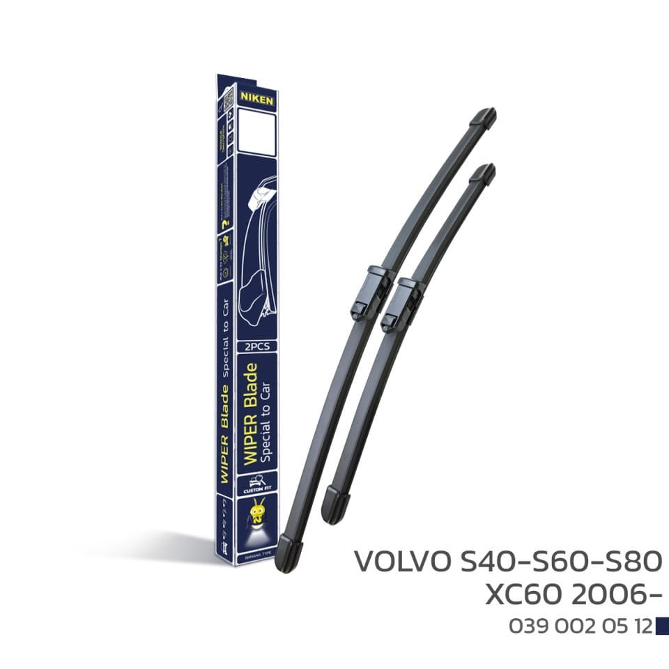 Niken Volvo S40 2005-2016 /S60 20011-2017 / S80 2016- / Xc60 2006-Araca Özel Silecek