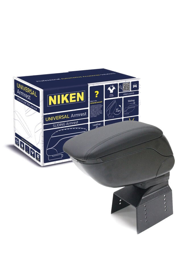 Niken Universal Kol Dayama Kolçak Sürgülü Siyah