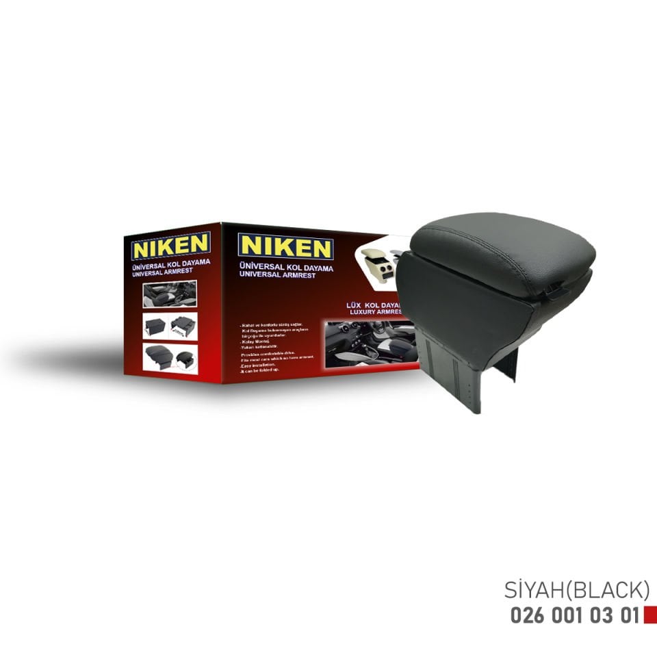 Niken Universal Kol Dayama Kolçak Lüx Tip Siyah