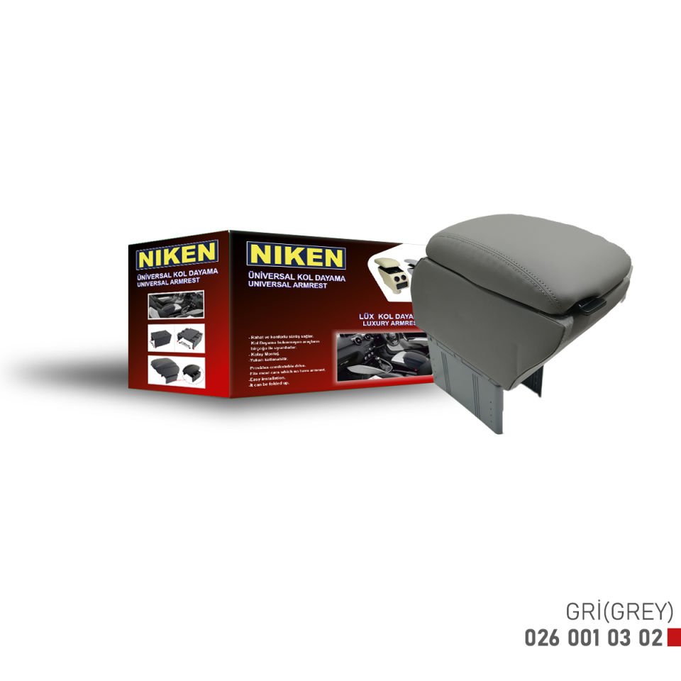 Niken Universal Kol Dayama Kolçak Lüx Tip Gri