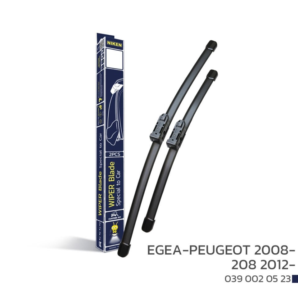 Niken Egea 2016- Peugeot 2008/208 2012- Silecek Seti