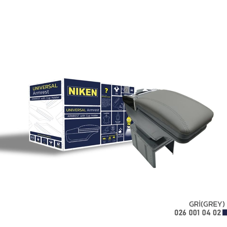 Niken Universal Kol Dayama Kolçak Kromlu Gri