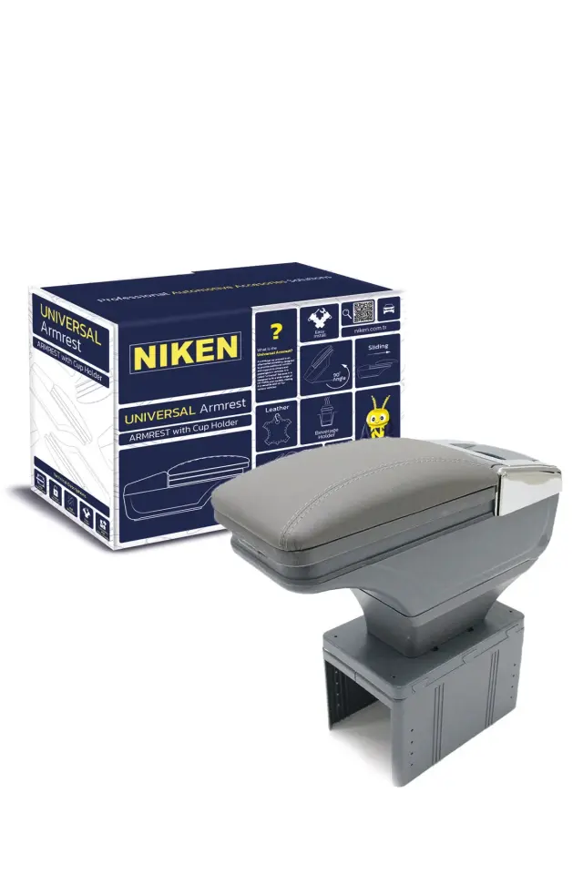 Niken Universal Kol Dayama Kolçak Kromlu Gri