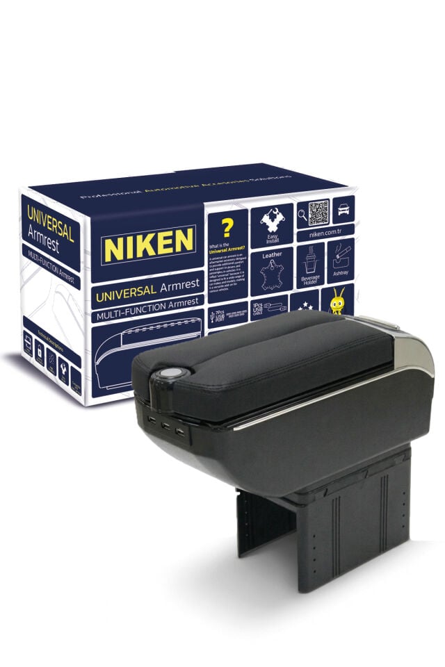 Niken Universal Kol Dayama Kolçak Çok Fonksiyonlu Siyah