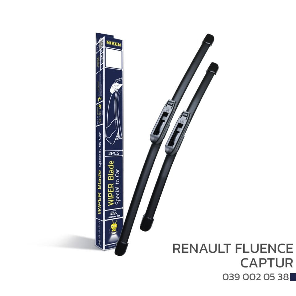 Niken Renault Fluence 2009-2014 / Captur 2013-  Araca Özel Silecek