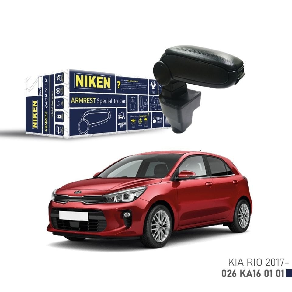 Niken Kia Rio Kol Dayama Kolçak Siyah 2017-