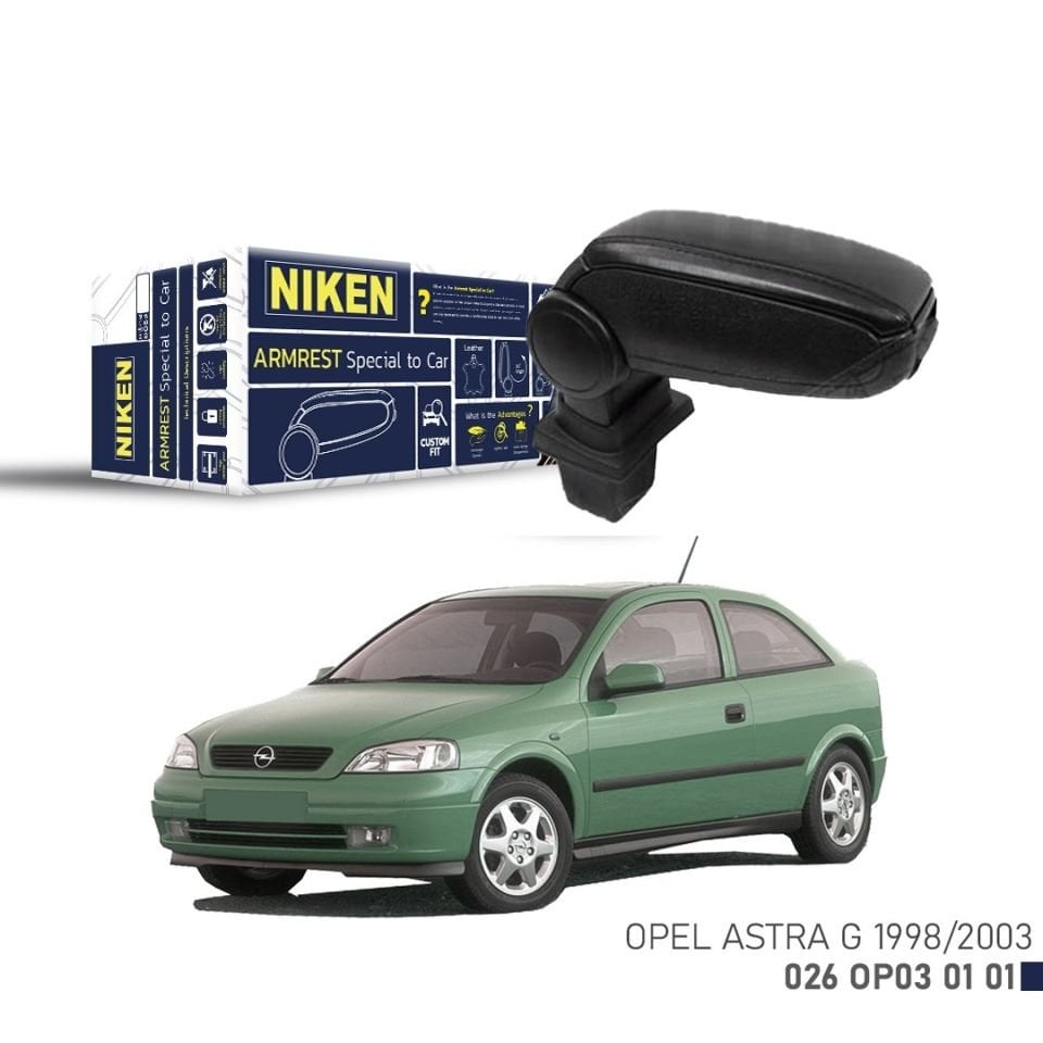 Niken Opel Astra G Kol Dayama Kolçak Siyah 1998-2003