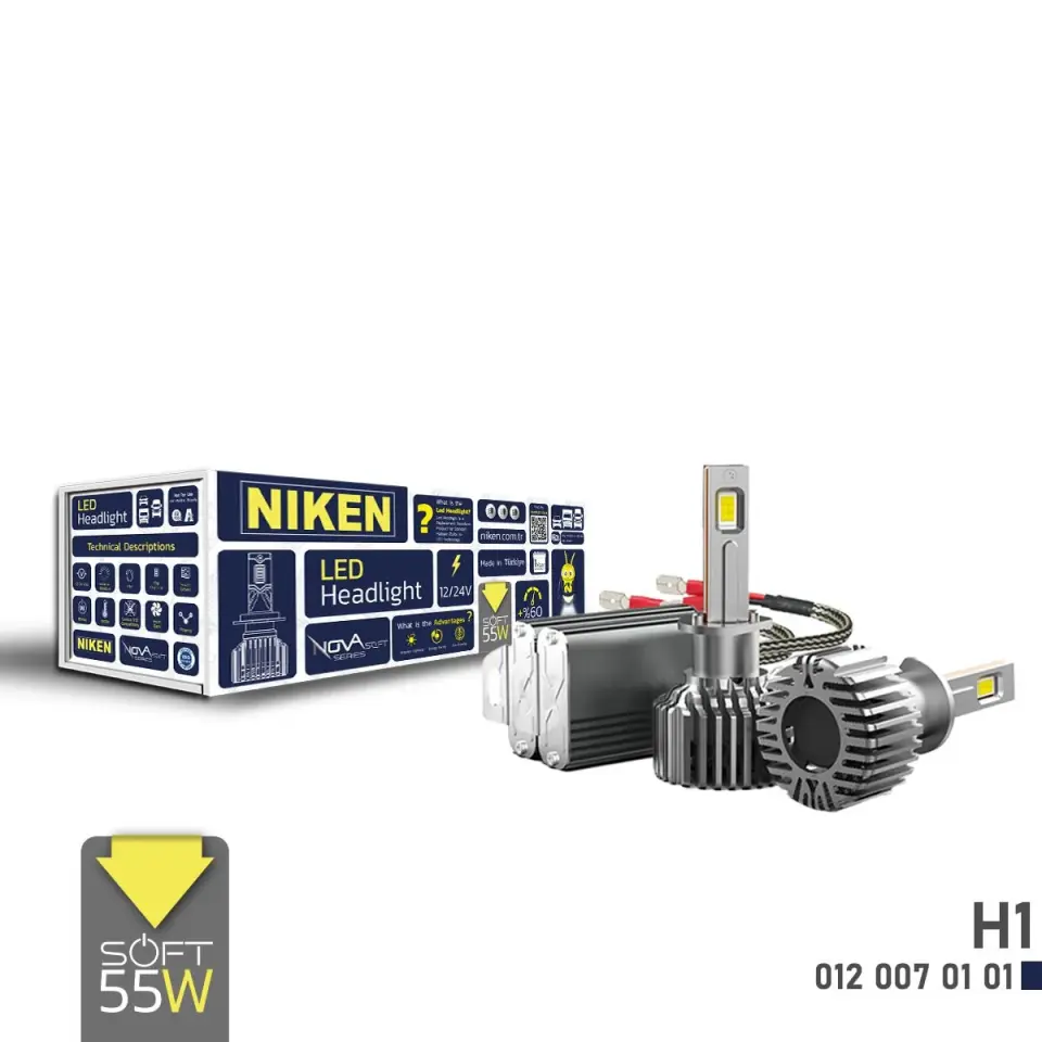 Niken H1 Led Xenon Nova Soft Serisi 55W