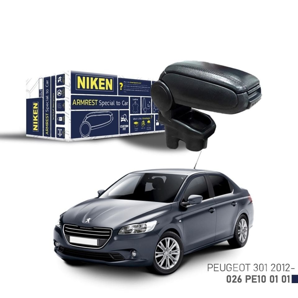 Niken Peugeot 301 Kol Dayama Kolçak Siyah 2012-