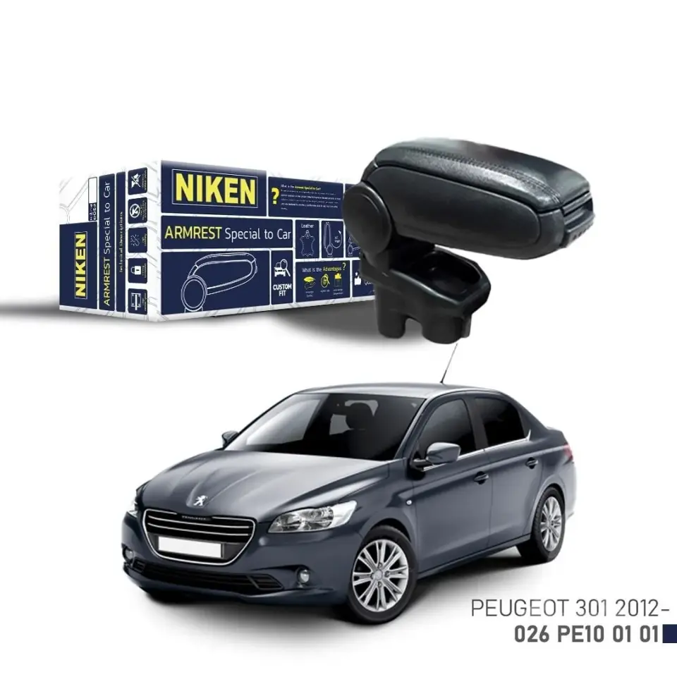 Niken Peugeot 301 Kol Dayama Kolçak 2012- Sonrası Siyah