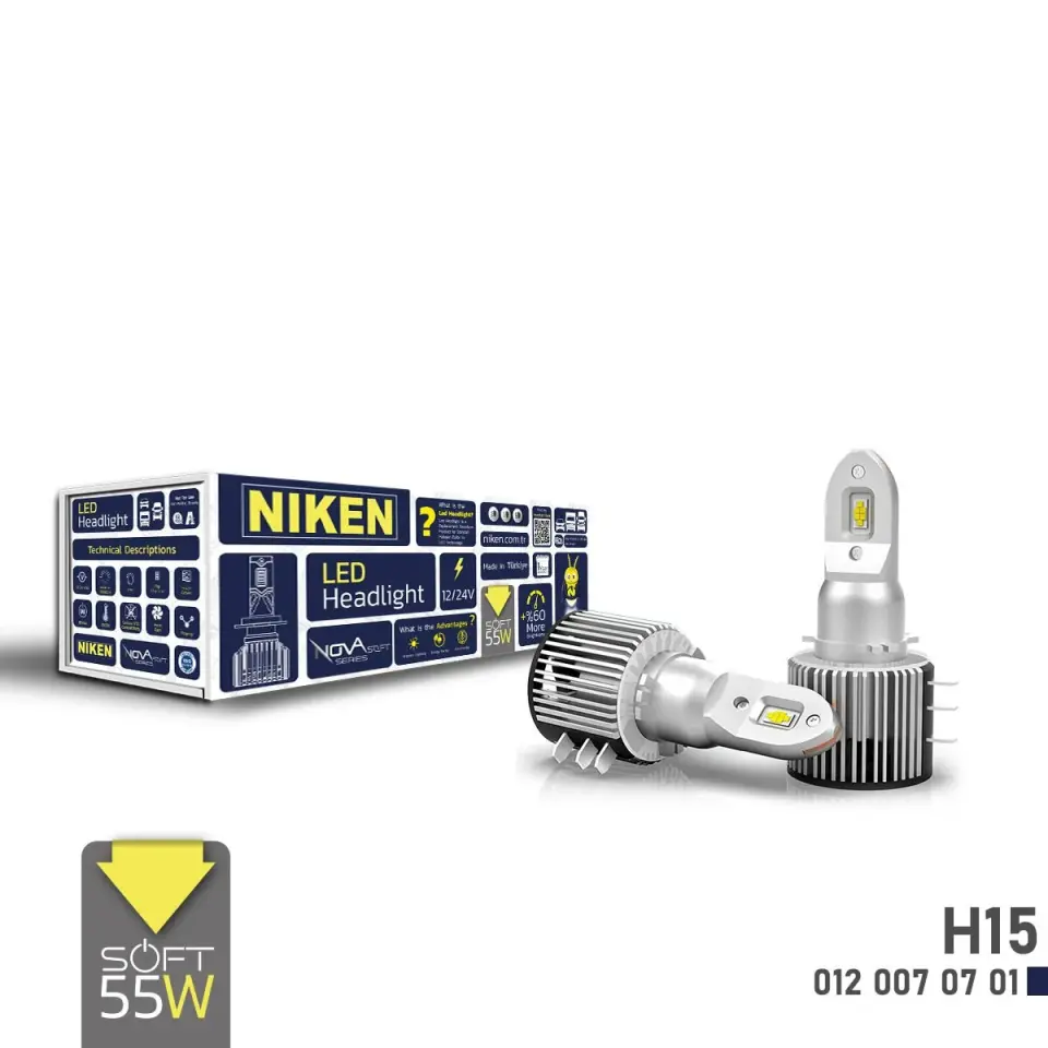 Niken H15 Led Xenon Nova Soft Serisi 55W