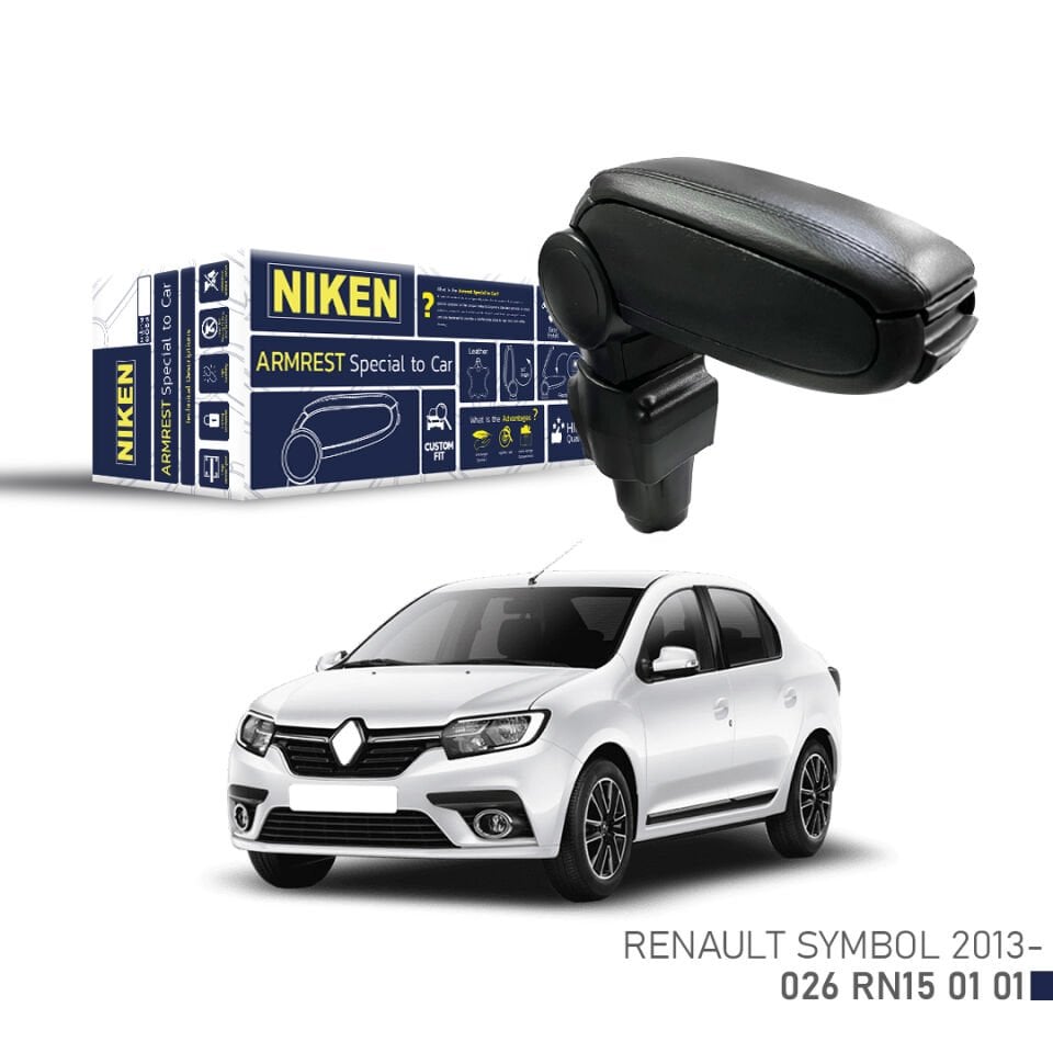 Niken Renault Symbol Kol Dayama Kolçak Siyah 2013-