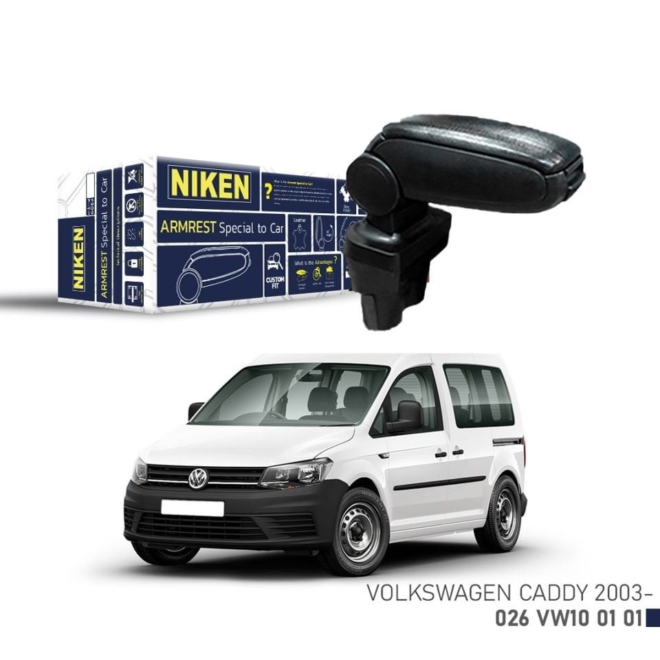 Niken VW Caddy Kol Dayama Kolçak Siyah 2003- Sonrası