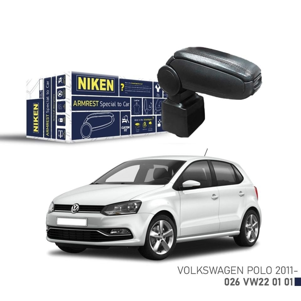 Niken VW Polo Kol Dayama Kolçak Siyah 2011- Sonrası