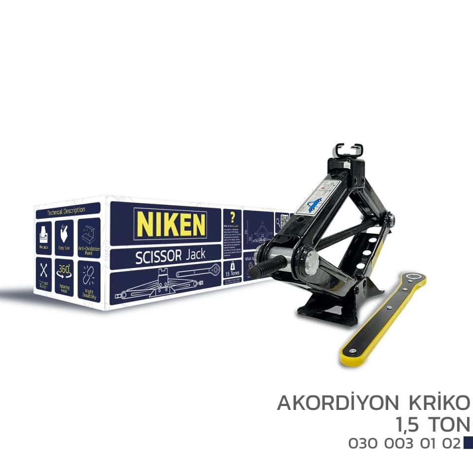Niken Oto Araba Akordiyon Kriko 1.5 Ton