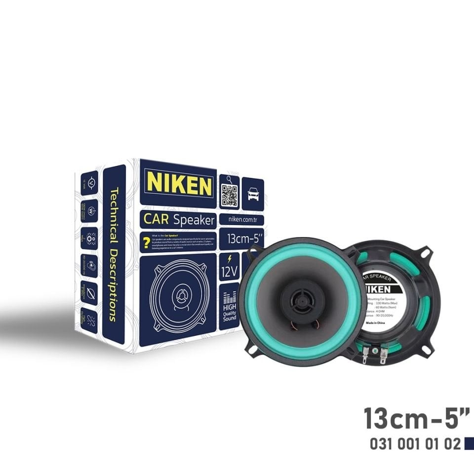 Niken Araç Oto Hoparlörü 13 Cm 5 İnc 1 Adet
