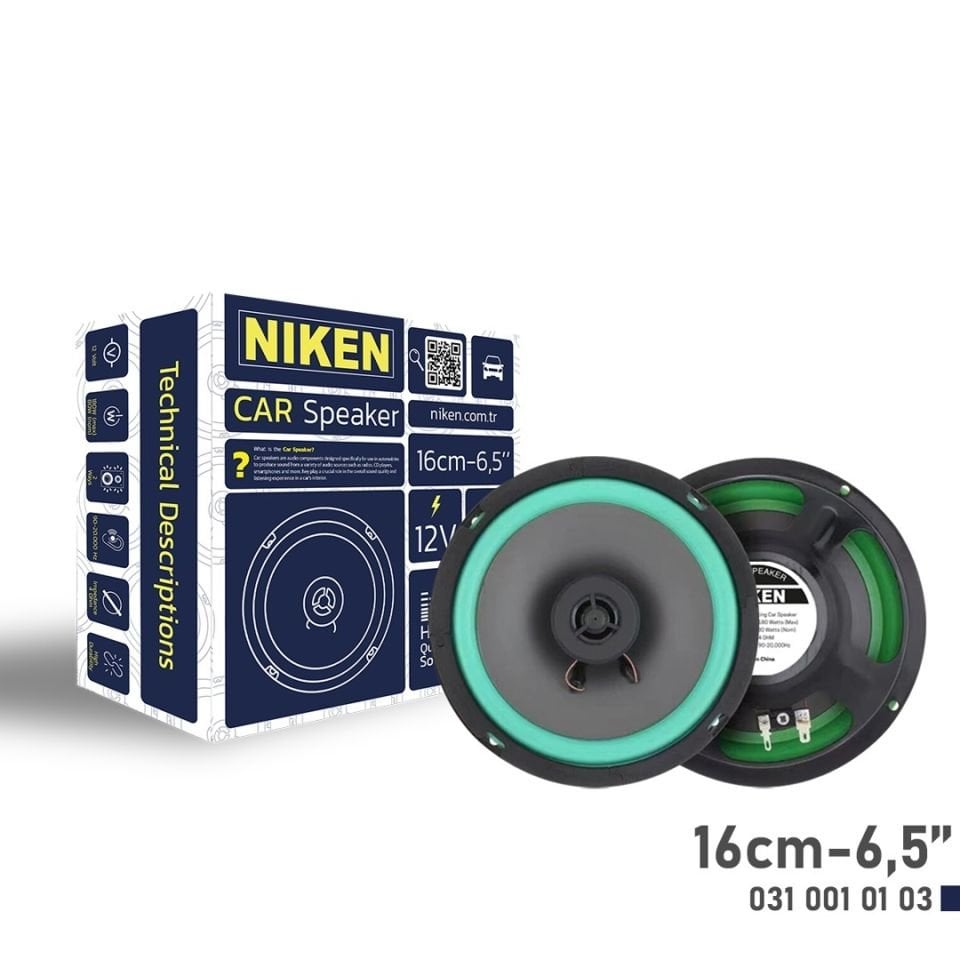 Niken Araç Oto Hoparlörü 16 Cm 6.5 İnc 1 Adet