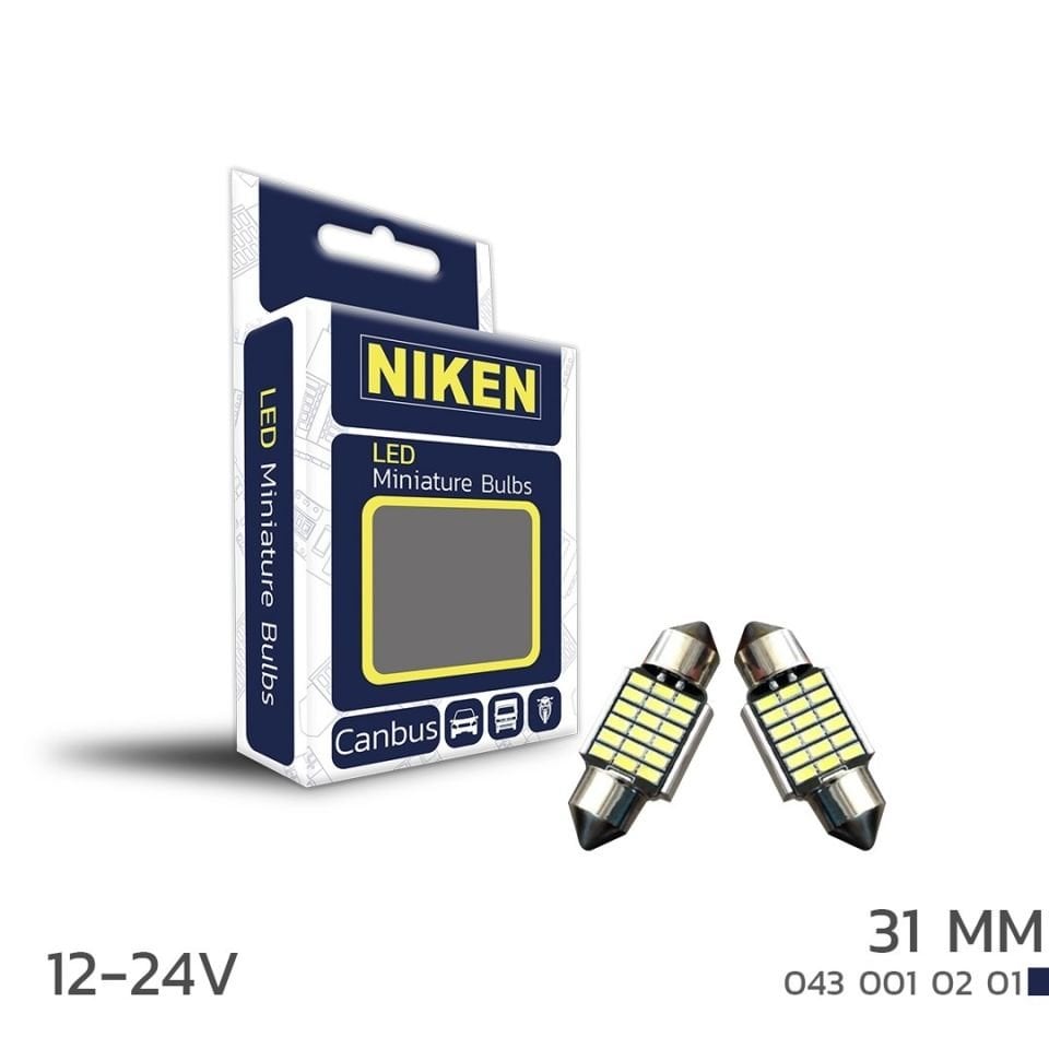 Niken Sofit Led Ampul Canbus Led 31 mm 12 - 24V