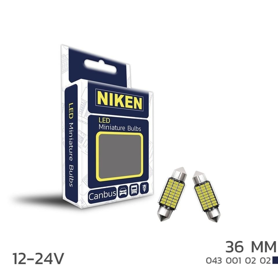 Niken Sofit Led Ampul Canbus Led 36 mm 12 - 24V