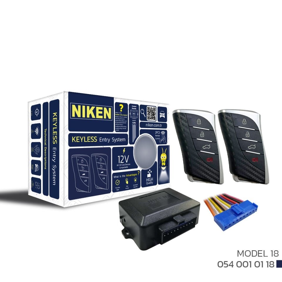 Niken Oto Merkezi Kilit Kumandalı Açma Kapama Model 18