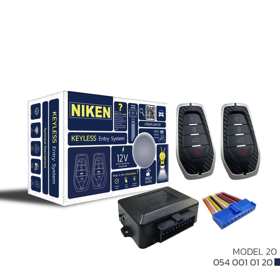 Niken Oto Merkezi Kilit Kumandalı Açma Kapama Model 20