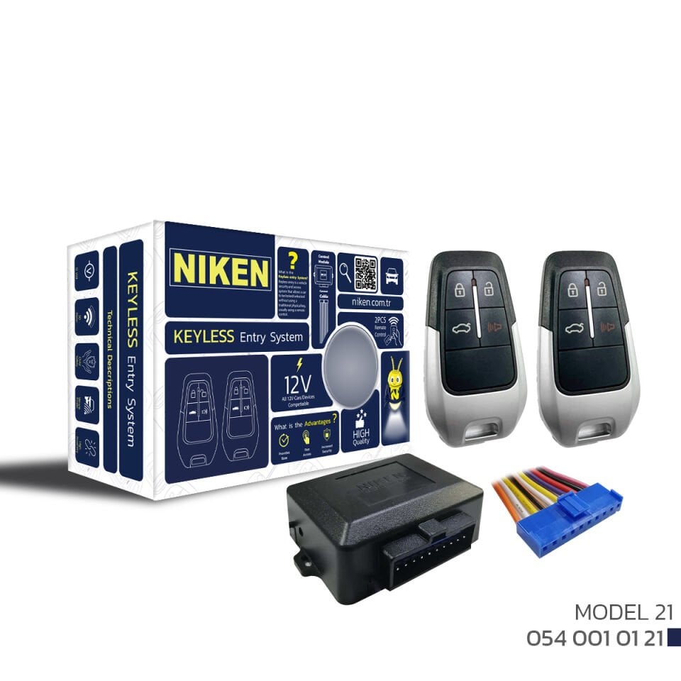Niken Oto Merkezi Kilit Kumandalı Açma Kapama Model 21