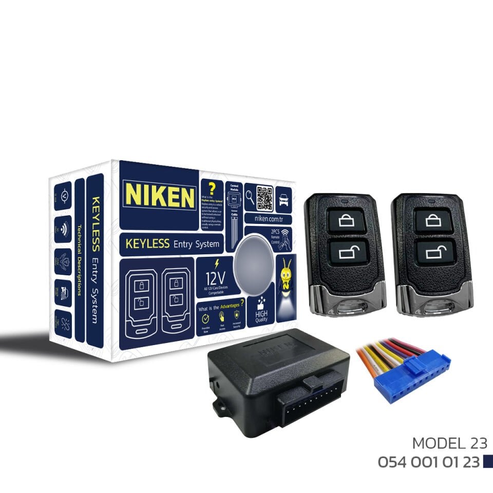 Niken Oto Merkezi Kilit Kumandalı Açma Kapama Model 23