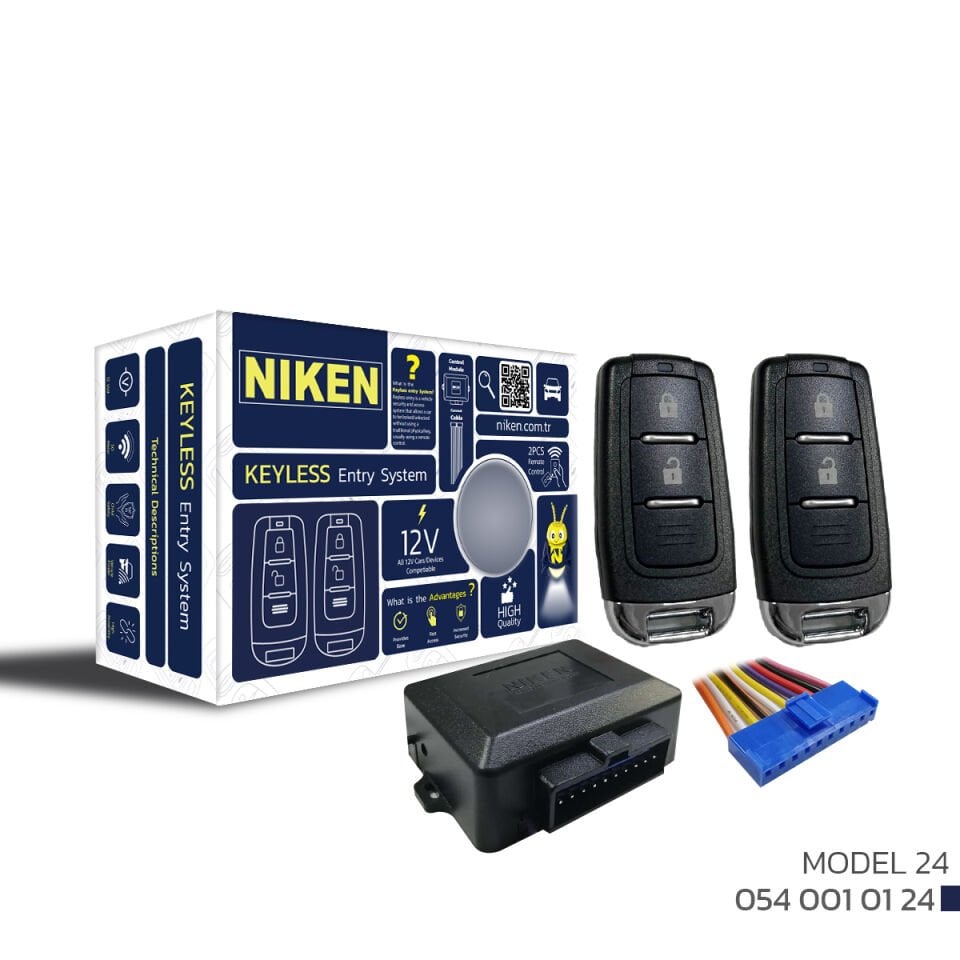 Niken Oto Merkezi Kilit Kumandalı Açma Kapama Model 24