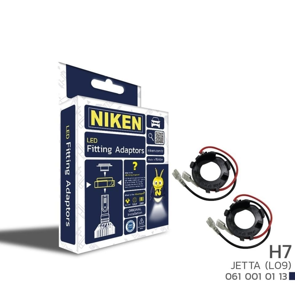 Niken Jetta H7 Led Far Montaj Adaptörü