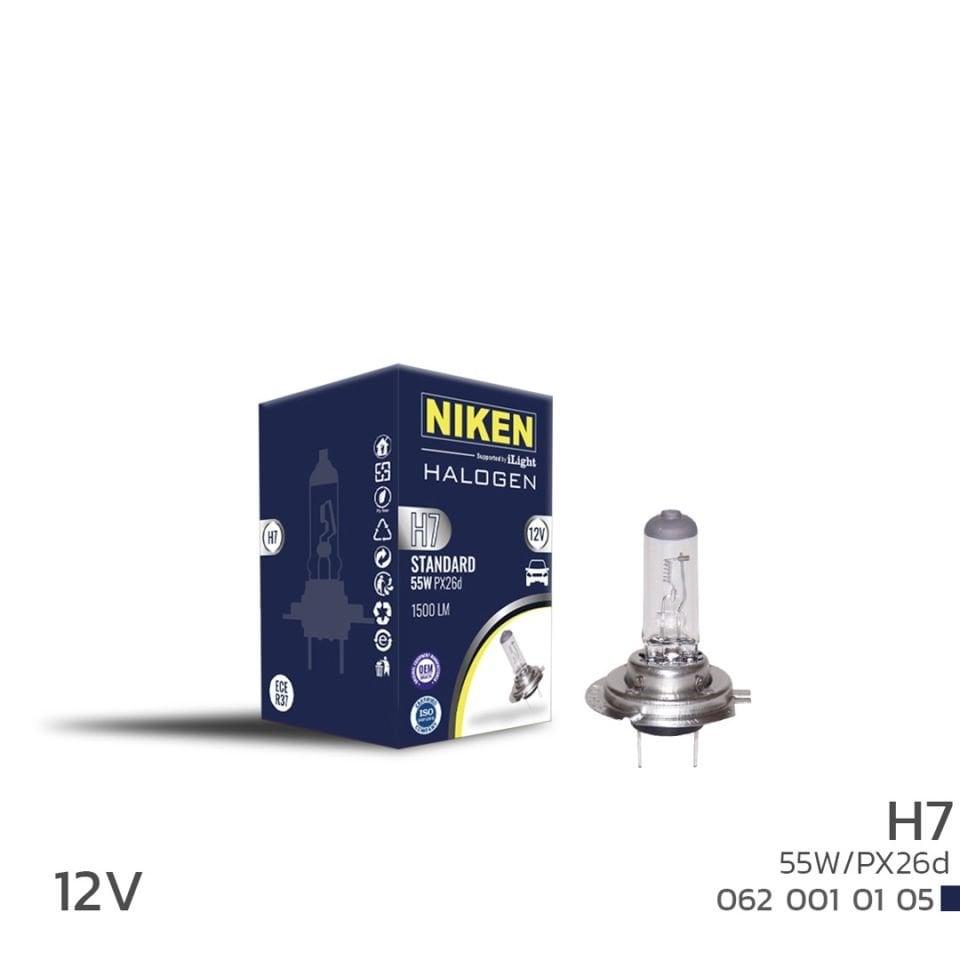 Niken H7 Halojen Ampul 12V 55W Px26D