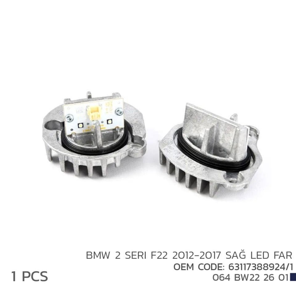 Bmw 2 Serisi F22 Led Far Modül Sağ 2012-2017 63117388924/1