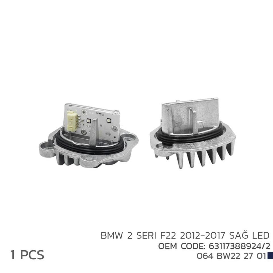 Bmw 2 Serisi F22 Led Far Modül Sağ 2012-2017 63117388924/2
