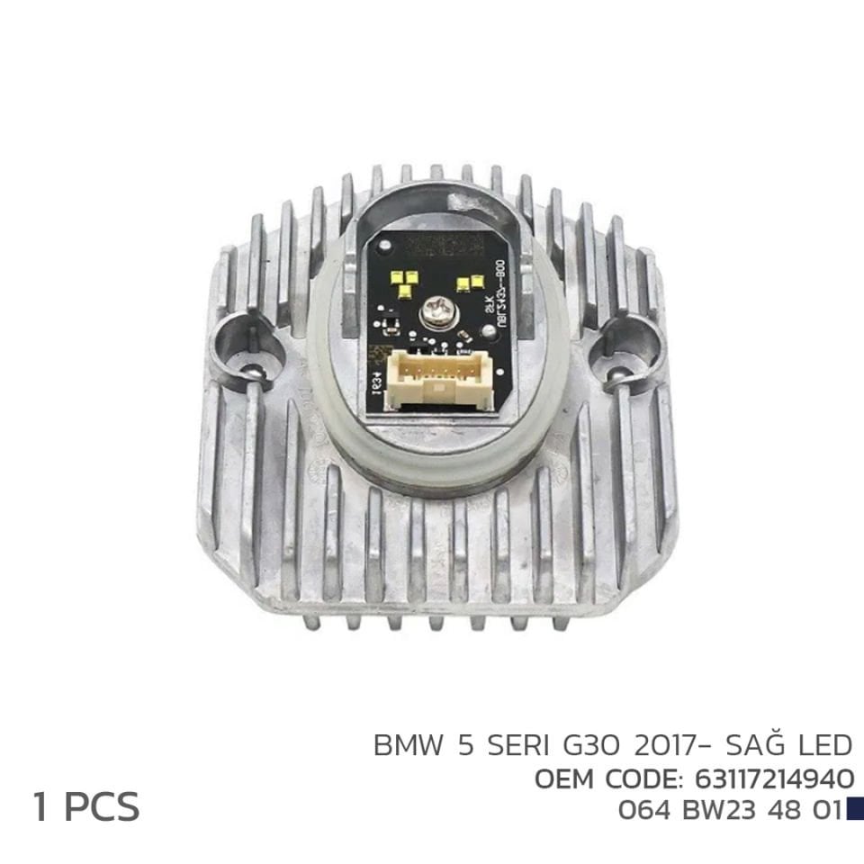 Bmw 5 Serisi G30 Led Modül Sağ 2017- 63117214940