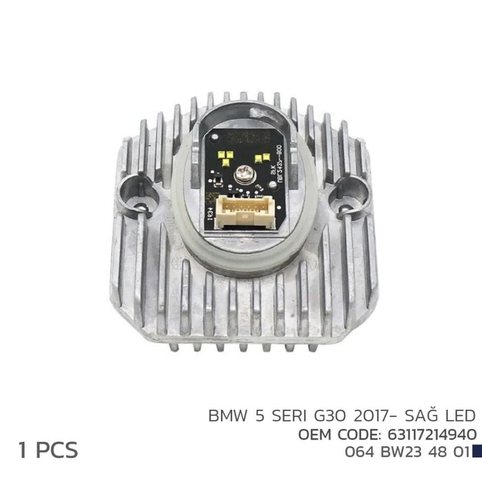 Bmw 5 Serisi G30 Led Modül Sağ 2017- 63117214940