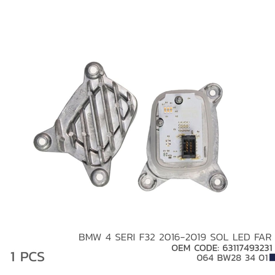 Bmw 4 Serisi F32 Led Modül Sol 2016-2019 63117493231