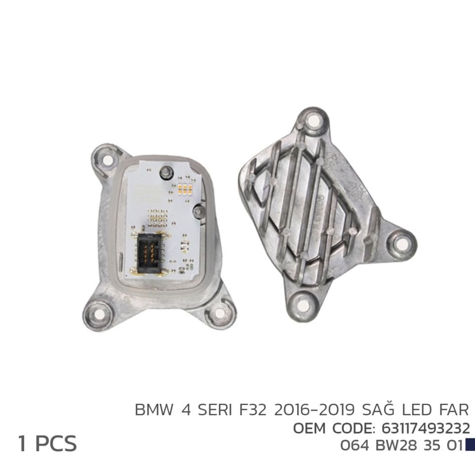 Bmw 4 Serisi F32 Led Modül Sağ 2016-2019 63117493232